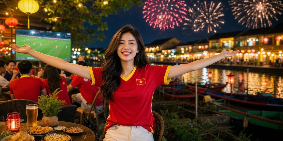 Không khí giải trí và thưởng hoàn tiền tại Hội An bên tách cà phê