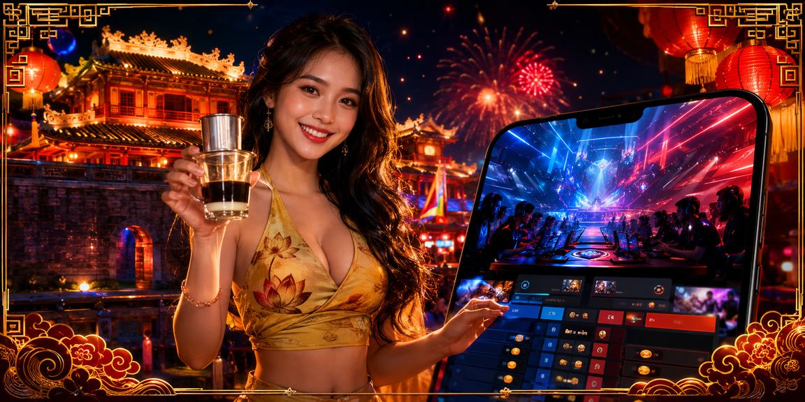 Giao diện cược casino trên nền tảng 681 với màu sắc hiện đại
